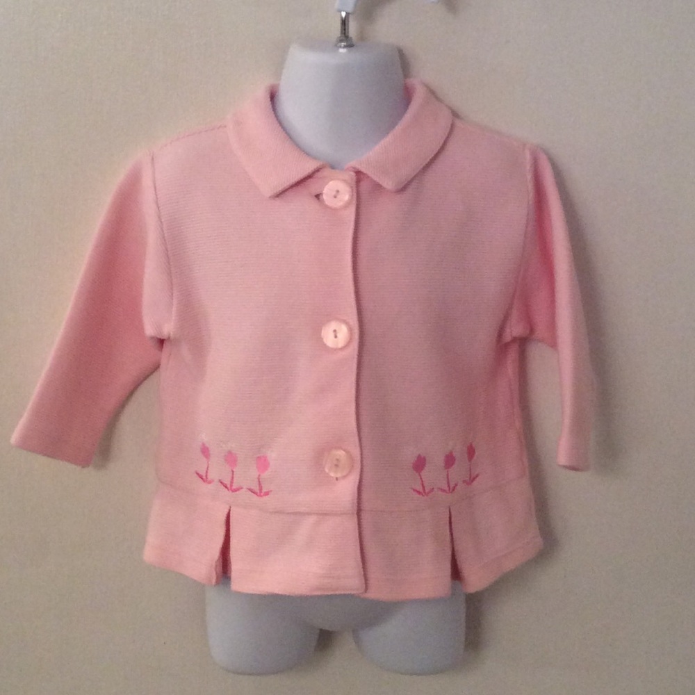 2nd Step pink jacket. Size 12M.